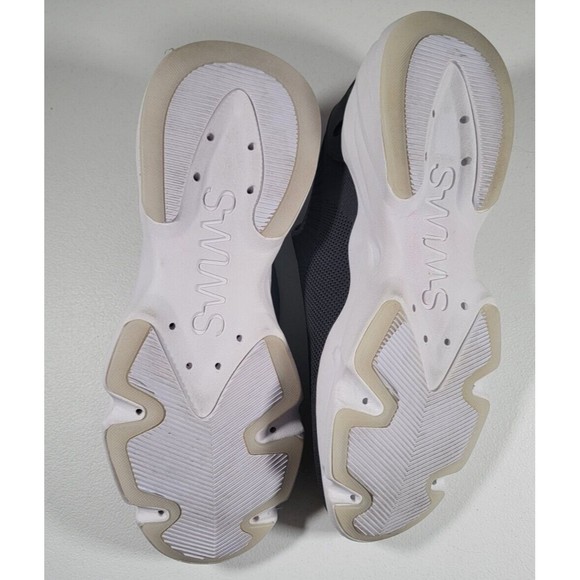 SWIMS Slip-On Sock Runner Boat Sneakers Men Size 11.5 Gray Shoes Worn Once - Picture 12 of 13